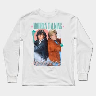 Modern Talking / 80s Fan Design Long Sleeve T-Shirt